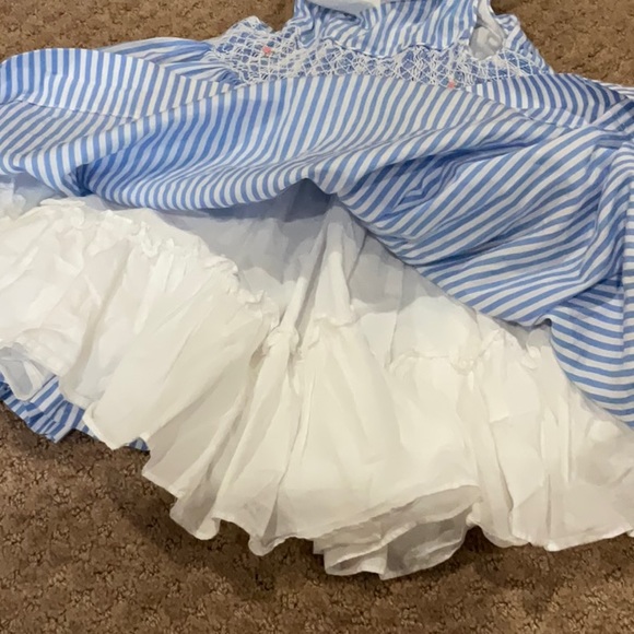 🌷RALPH LAUREN SIZE 18 MONTHS SMOCKED DRESS AND DIAPER COVER - Picture 4 of 7